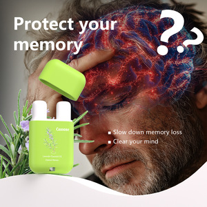 Hot Sellers Herbal Rosemary Essential Oil Nasal Stick Inhaler Mint Relieves Dizziness Headaches for Stress Relief Study Work - Product Image 4