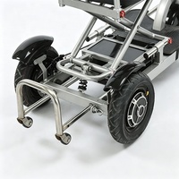 Scooter électrique pliable tout-terrain léger et portable pour personnes âgées