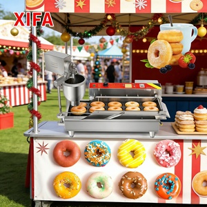 Máquina Eléctrica para Hacer Donuts, Automática, de 3 Filas, Mini Máquina para Hacer Donuts para Panadería Comercial, Desayunería, Bar de Snacks, Servicios de Catering - Product Image 2