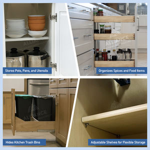 VSD3621L Modern Wooden Bathroom <b>Vanity</b> Ready to Assemble | Soft Close Drawers | for Residential & Commercial Projects - Product Image 4