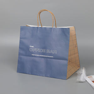 Tùy chỉnh Kraft túi giấy Máy làm với logo của riêng bạn Quà Tặng mỹ phẩm thực phẩm đóng gói bao bì mua sắm Phong bì trắng túi màu nâu - Product Image 3