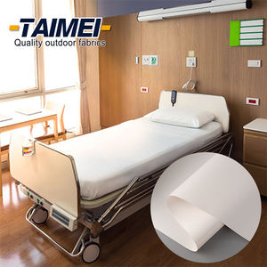 Anti-küf Anti-UV kumaş 340GSM PVC vinil lamine branda kumaşlar için hastane yatağı yatak örtüsü - Product Image 2