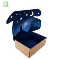 Boîte cadeau en carton rigide pliable, écologique et biodégradable, personnalisée pour les chaussettes, avec logo en estampage à chaud/UV