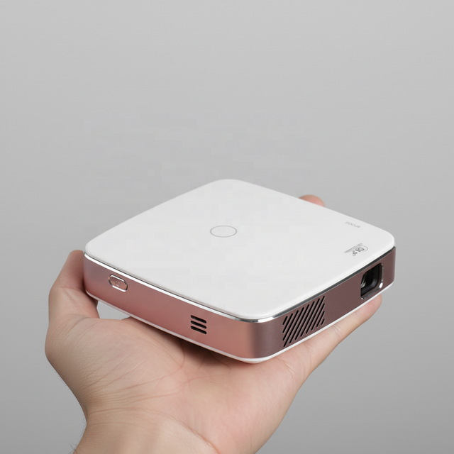Mini S-60 4K DLP Projector Home Theater Android 13.0 Dual-Band WiFi with Built-In Battery Mini Projector for Home Use