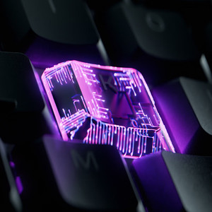 <span class=keywords><strong>Razer</strong></span> Rainforest Viper V3 x chơi game Bàn phím 104 Bàn phím màng với RGB màu duy nhất đèn nền và cổ tay phần còn lại - Product Image 4