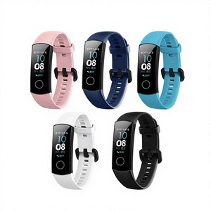 Correa de Silicona Rosa de Repuesto para <span class=keywords><strong>Reloj</strong></span> <span class=keywords><strong>Inteligente</strong></span> Huawei <span class=keywords><strong>Honor</strong></span> <span class=keywords><strong>Band</strong></span> 4, Precio de Fábrica BEEFLYPOWER, Pulsera Deportiva - Product Image 3