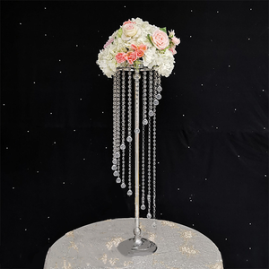 Decorazioni per la tavola dei centrotavola per matrimoni con supporto per fiori in acrilico a spirale di <span class=keywords><strong>estetismo</strong></span> - Product Image 1