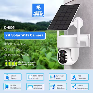 ICSEE 4MP 4G E Outdoor Wetterfeste IP65 PIR-Bewegungserkennung Zwei-Wege-Audio Farbvision Kabellose Solar-Batterie-Sicherheitskamera - Product Image 6