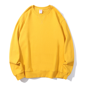 Sweat-shirt unisexe en coton tricoté à col rond, coupe classique, en molleton doux, personnalisable avec logo, décontracté et basique pour l'automne - Product Image 3