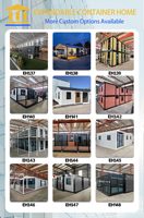 Bâtiment modulaire en acier à deux étages, structure en conteneurs, hébergement temporaire pour compétitions sportives, maison préfabriquée à deux étages, hôtel