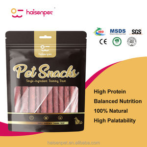 ¡Gran oferta! Snacks de carne fresca de res Haisenpet con alto contenido proteico para perros, disponibles en stock, MOQ flexible. - Product Image 1