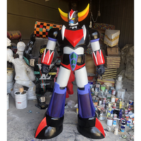 Sculpture en fibre de verre personnalisable du modèle Grendizer, base de robot, pour hall d'exposition Transformers, artisanat moderne en résine