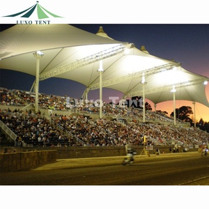 Sân vận động xây dựng khán đài dù để che nắng tán chống gió chống mưa Ổn định cấu trúc thép độ bền kéo cấu trúc màng - Product Image 2