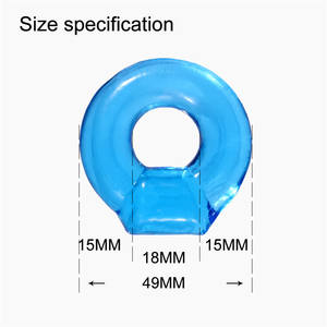 Medische Kwaliteit Tpe Penis Ring Gestroomlijnd En Comfortabel Voor Mannen Eikel - Product Image 3