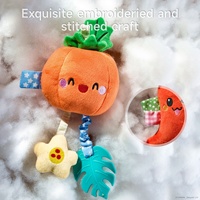 Ensemble de hochets suspendus pour bébés Tumama, en peluche, jouet sensoriel pour berceau, hochet suspendu doux pour bébé, jouets pour poussette