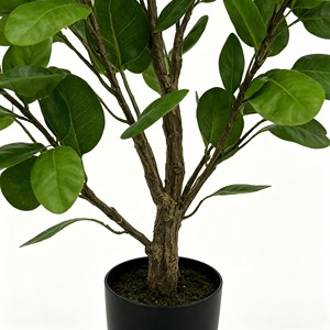 Artificial Money <b>Tree</b> Potted Plants for Ndoor Home Hotel Deco - Product Image 6