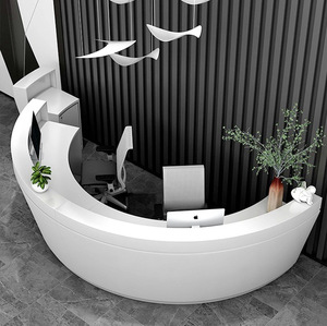 Trung tâm mua sắm salon khách sạn bàn tiếp tân tròn - Product Image 3