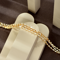 Hoge kwaliteit drielaagse sierlijke kristallen CZ-armband voor dames, casual aankleden, Valentijnscadeau, sieraden, feestevenement B165
