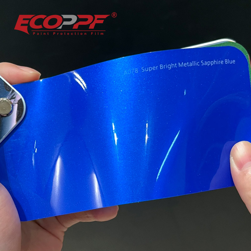 Blu zaffiro metallizzato Super luminoso