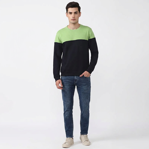 Newest Promotional Factory Wholesale Price Crewneck Sweatshirt <b>Mock</b> <b>Neck</b> Pullover High Quality Customized Sweatshirt hoodies - Product Image 1