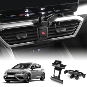 Soporte Magnético para Teléfono con Gravedad para Coche, Compatible con Seat <span class=keywords><strong>Leon</strong></span> MK4 <span class=keywords><strong>Cupra</strong></span> <span class=keywords><strong>Leon</strong></span> <span class=keywords><strong>Cupra</strong></span> Formentor 2021 <span class=keywords><strong>2022</strong></span> 2023 2024 2025 - Product Image 2