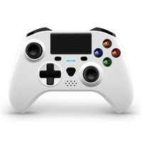 Manette sans fil RTS Ps 4 pour contrôleur P4, design privé avec boutons RBG, gyroscope, joystick, manette de jeu