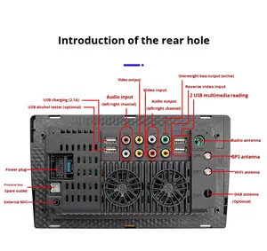 Автомагнитола <span class=keywords><strong>2</strong></span> <span class=keywords><strong>DIN</strong></span> на Android, MP5-плеер, 7/9/10 дюймов, с GPS-навигацией - Product Image 5