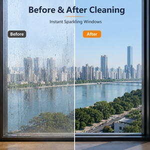 Limpiador de Vidrios Inteligente para Exteriores, Limpiador de <span class=keywords><strong>Ventanas</strong></span> de Vidrio Inteligente Eléctrico para Edificios Altos, Robot de Limpieza con Pulverización de Agua - Product Image 5