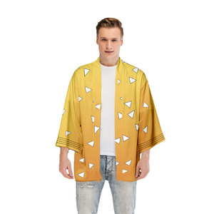 Costumi <span class=keywords><strong>Anime</strong></span> Personalizzati, T-shirt Kimono per Cosplay, Giacche Unisex, Mantello <span class=keywords><strong>Anime</strong></span>, Cappotto Happi - Product Image 6