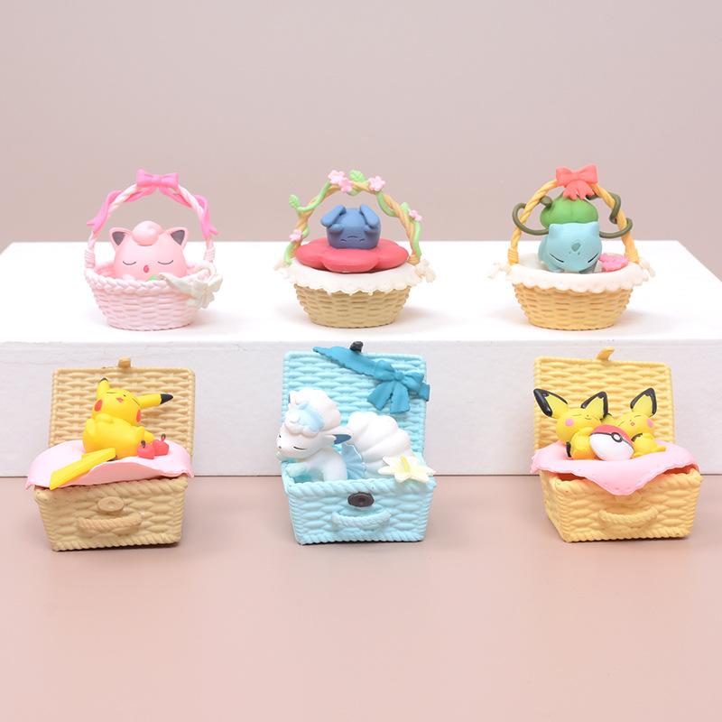 6 stile cestino sonno Pokemon