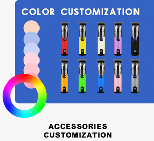 Professional Cordless Rechargeable Electric Smart Display Hair <strong>Trimmer</strong> Customized Logo USB for Home Hotel Use Factory Safety - Product Image 5