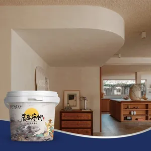 Yile Paint For House Painting Limewash Paint Powder Textured Interior Wall Waterproof Paint