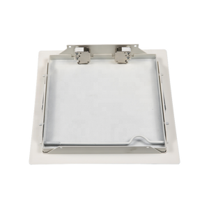 Fengze taille personnalisée 0.9mm Zintec acier poudre revêtement profil plafond mur trappe Inspection porte panneau d'accès avec poussoir - Product Image 4