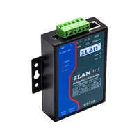 Serveur à port série unique RS232/485/422 vers Ethernet Port TCP Passerelle Modbus Prise en charge de la transmission JSON MQTTS ZLAN5112