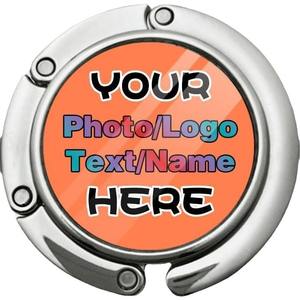 沃威创意便携式金属书桌侧袋衣架学生办公室天使主题胶印旅行桌面袋挂钩铸造 - Product Image 5