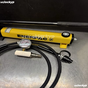 Enerpac P392 <b>Pump</b>, 10 Ton Hydraulic Cylinder 10 Inch Stroke, JBI10 Jack Base Set - Product Image 5