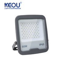 Projecteur LED extérieur étanche IP66 en aluminium, série de projecteurs 50W
