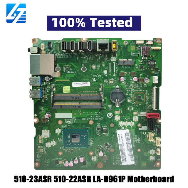 For Lenovo AIO 510-23ASR LA-D961P Motherboard With A6 A9 CPU UMA 100% Tested OK