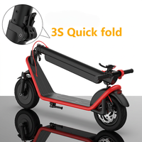 Trottinette électrique X11 en gros depuis l'entrepôt européen, étanche, grand moteur, longue autonomie, pneus larges de 10 pouces, avec batterie amovible
