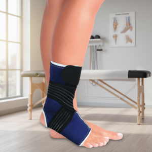 Top Seller Pad Supported <b>Ankle</b> <b>Brace</b> Postoperative <b>Ankle</b> <b>Support</b> Medical <b>Support</b>, Comfortable Fit, High Quality, Bulk Packaging - Product Image 3