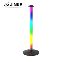 2025 plus récent LED Stanchion Durable Portable en plastique contrôle de la foule gestion de la file d'attente éclairage Stanchion certifié CE Offre Spéciale!