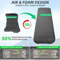 Matelas de camping gonflable électrique portable, moderne, imperméable et anti-humidité, pliable et télescopique – Offre spéciale