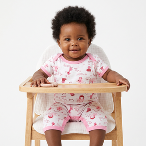 Fabricante de peleles para bebés recién nacidos, proveedor mayorista de peleles transpirables de algodón orgánico con estampado floral para niños pequeños - Product Image 1