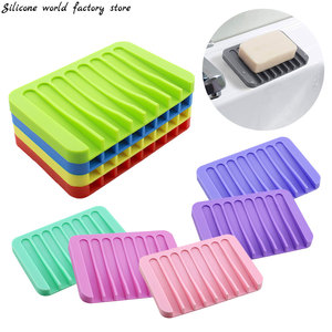 Support de <span class=keywords><strong>Savon</strong></span> <span class=keywords><strong>et</strong></span> Éponge en Silicone Écologique pour Cuisine, <span class=keywords><strong>Porte</strong></span>-<span class=keywords><strong>Savon</strong></span> Égouttoir pour Salle de Bain - Product Image 6