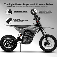 Factory Directly 48V3840W Brushless Motor Performance Electric Motorcycle Off Road Motorbikes