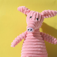 Juguete de Peluche para Perro, de Algodón, con Diseño de Dibujos Animados, Suave, Interactivo, Resistente a Mordidas, para Limpieza Dental, Duradero, con Sonido