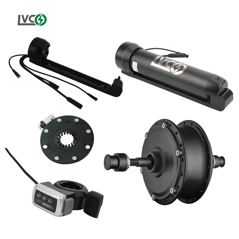 LVCO mini New Hot Selling Products electric cycle kit with battery electric bicycle motor ebike electric bike kit with battery