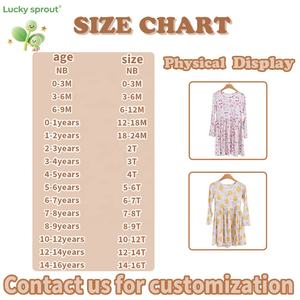 ชุดเดรสเด็กผู้หญิง ฤดูร้อน 2026 สไตล์ใหม่ แขนยาว ขายส่ง ชุดลำลองผ้าไผ่ บูติกเด็ก ชุดเดรสแบบกล่องสุ่ม - Product Image 3