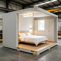 Villa préfabriquée extensible de 2 à 5 chambres en conteneurs