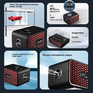 Fabrikant, hoogwaardige aquariumluchtpomp, stille plastic visbak zuurstofpomp, visbak accessoires voor buitengebruik. - Product Image 2